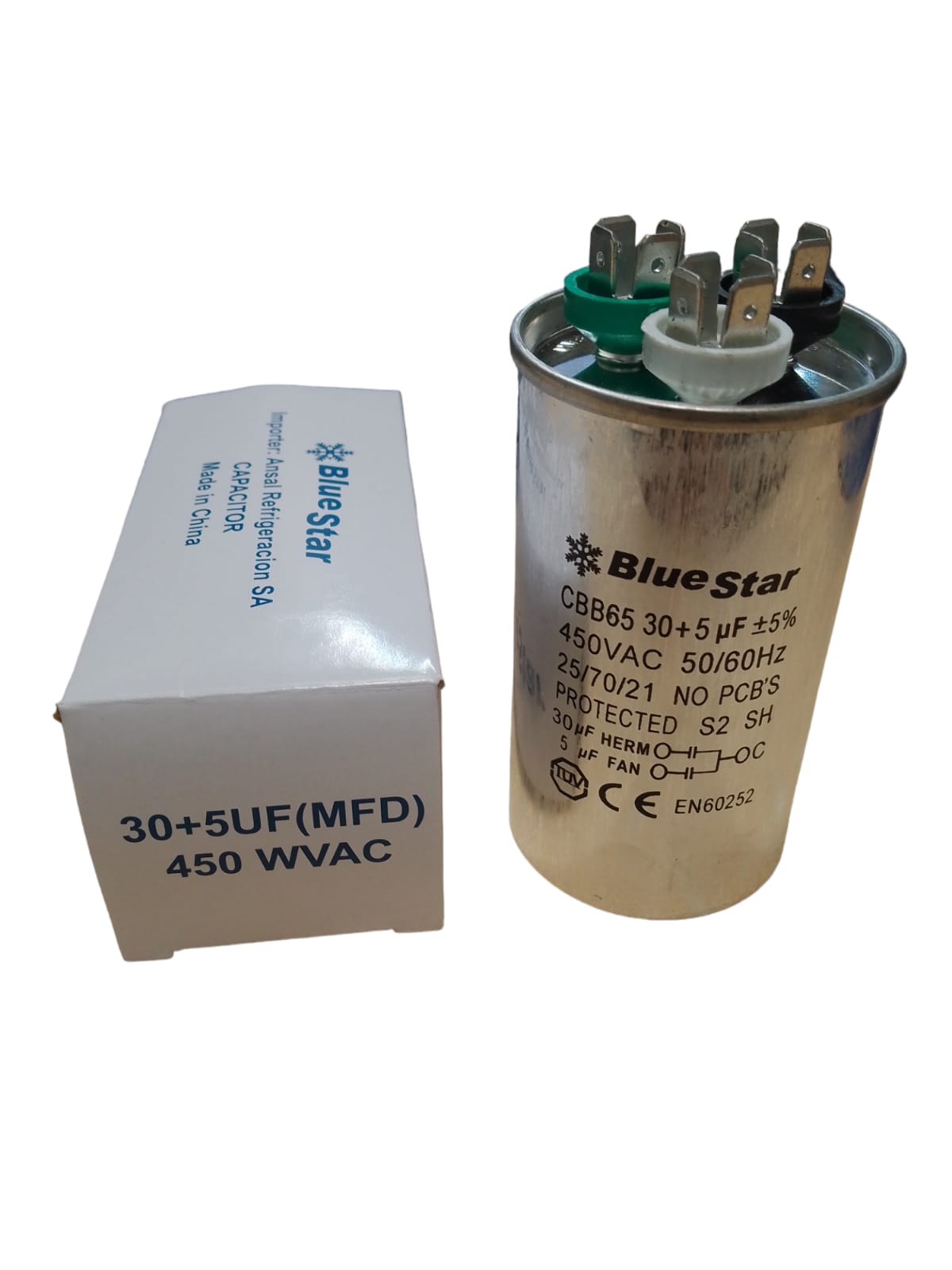 Capacitor 35+2.5mf/450Vac(12H)-112121006