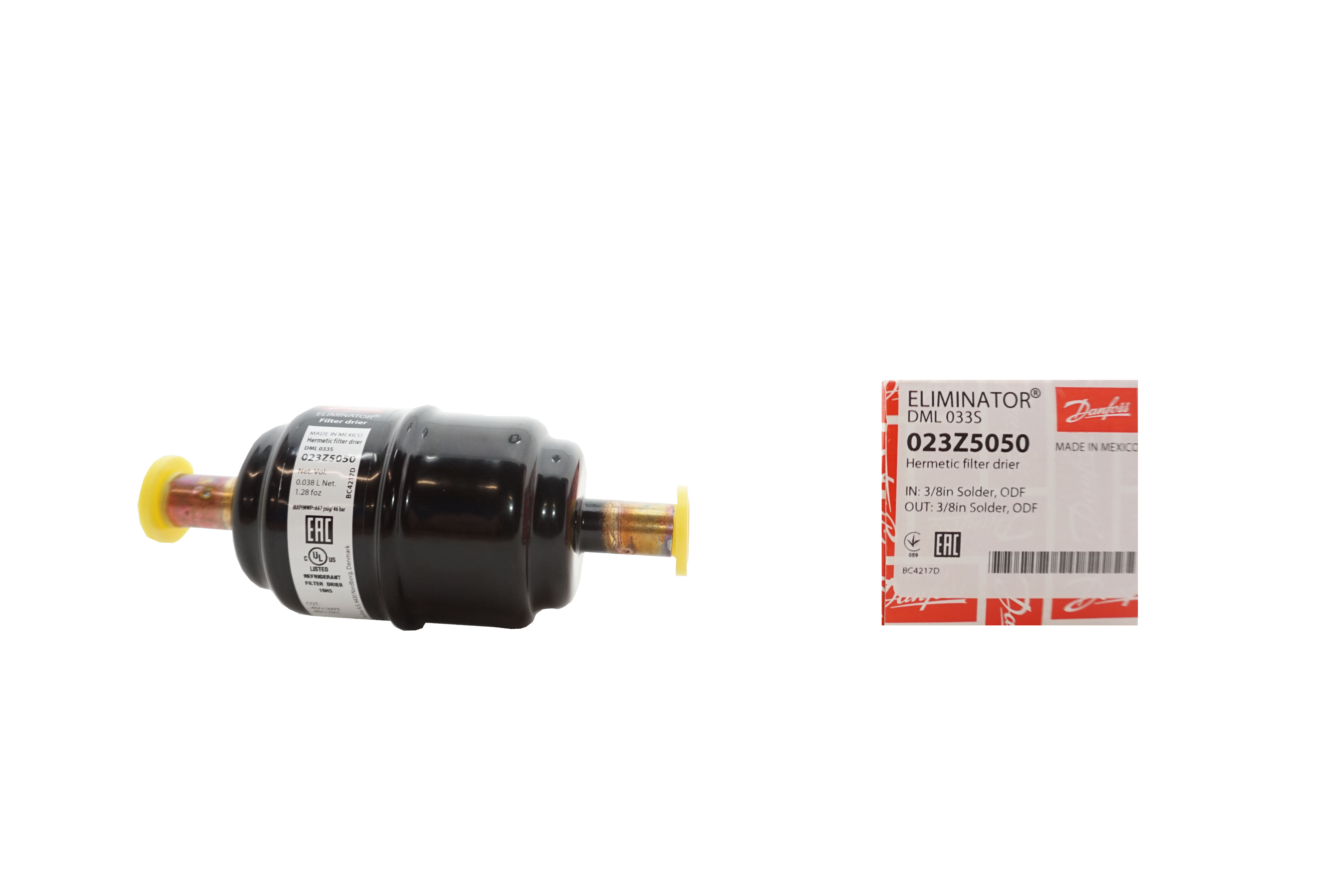 Filtro DANFOSS DML033-3/8s------023Z5050